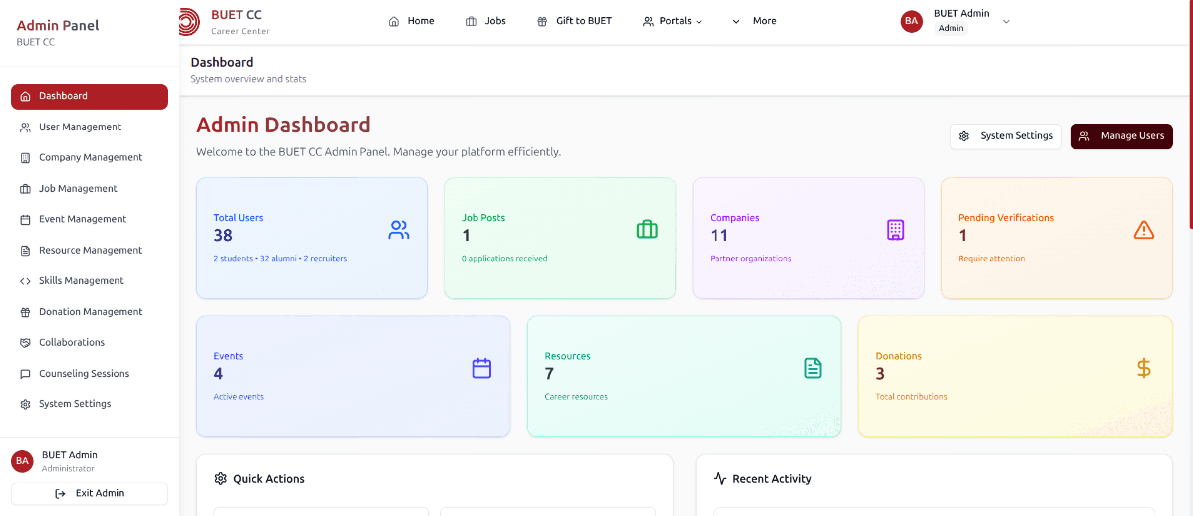 BUET Career Center screenshot 2